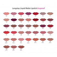 Longstay Liquid Matte Lipstick kissproof GR - 36